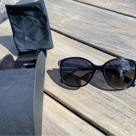 Prada Black Women's Sunglasses - Picture 1 of 6